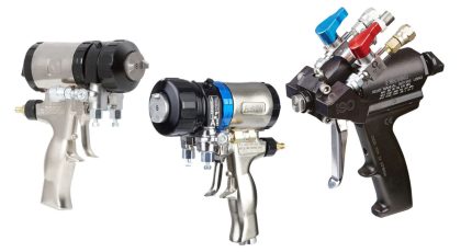 گان تزریق و پاشش فوم